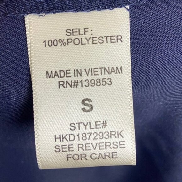 NEW Navy Blue Faux Wrap Long Sleeve Mini Dress Nordstrom Size Small &. Layered S - Picture 5 of 9